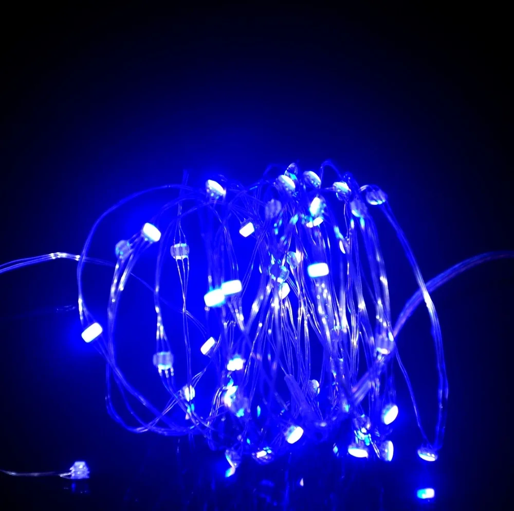 Светодиодный Рождественский светильник RGB+ теплый белый меняющий цвет Сказочный светильник с дистанционным управлением медный провод Свадебная патио Рождественская лампа