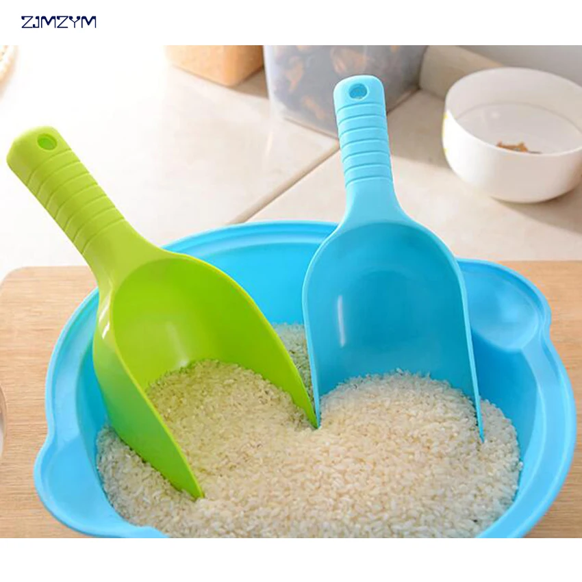 

Plastic Kitchen Herb Powder Rice Spice Salt Sugar Flour Spoon Scoop Shovel Kitchen Tools