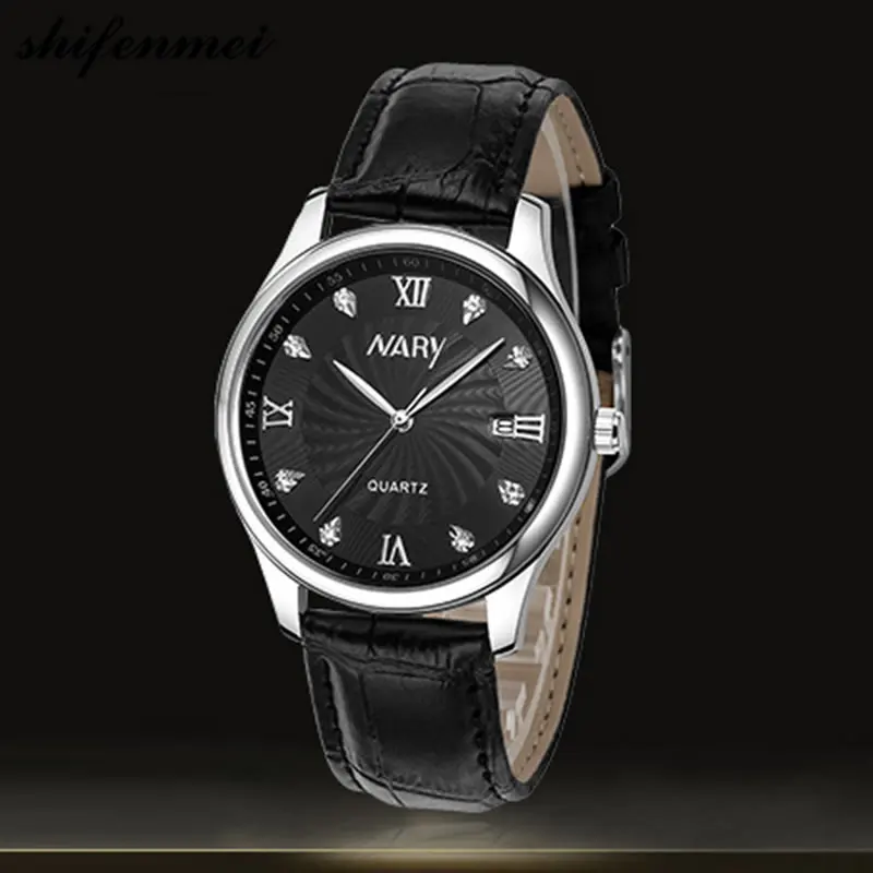 

Couple Watch Quartz Men's Ladies Wrist Watches Brown FashionCasual Leather Strap Valentine Love Bracelet Female Male Clock 2018