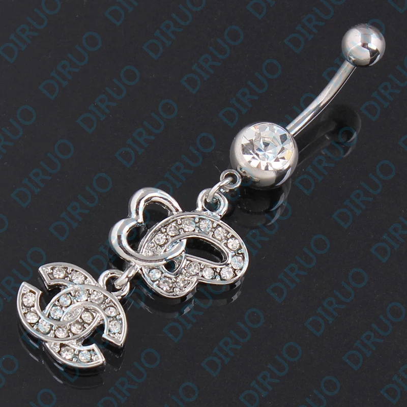 New Body Piercing Jewelry Sex Belly Button Ring 14g 316l Surgical Steel 