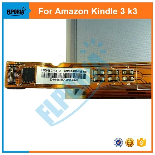 PWW0236 100%Original ED060SC7(LF)C1 E-ink LCD display for Amazon Kindle 3 k3 Ebook Reader  (4)