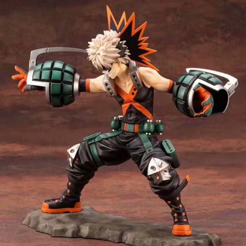 Figura de Ação Figura de Ação do Pvc de Bakugou Herói Academia Bakugou Katsuki 1 - 8 Escala Pintada Figura Dois Rosto Luta Ver. do Pvc de Meu 7 ação 1 8 escala pintada figura dois