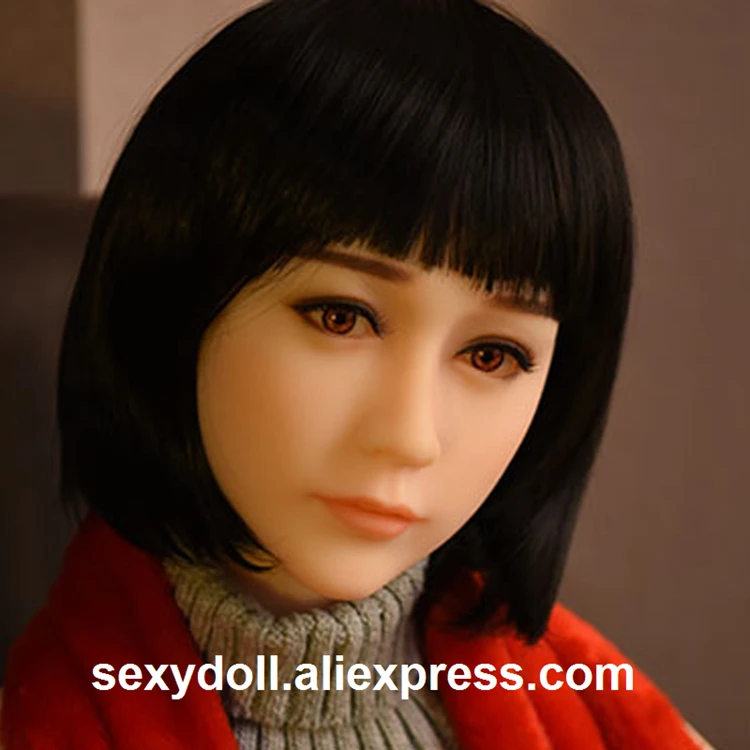 Full silicone TPE oral sex doll Head (6)