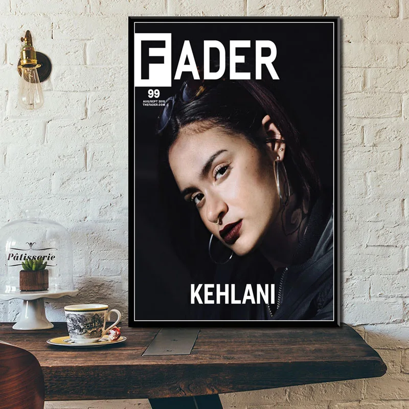 P388 Kehlani Поп музыка певица звезда Искусство Живопись Шелковый Холст плакат