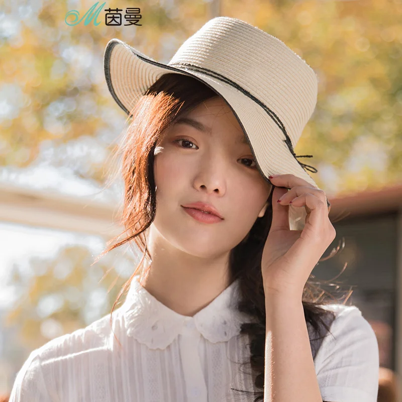 

INMAN 2019 Summer Fresh Style Sea Beach Trip Necessary Sunlight Proof Elegant Women Fashion Hat