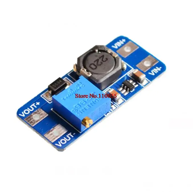 【Простой ROBOT】 MT3608 2A Max DC-DC повышающий силовой модуль усилитель силового модуля
