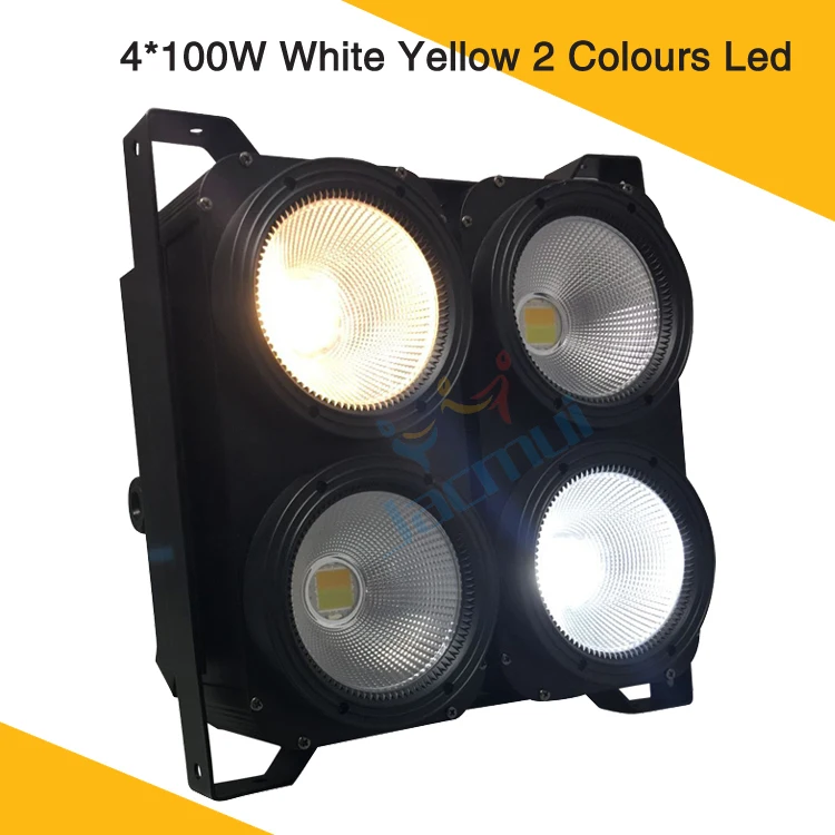 

4*100w LED COB Blinder Light Warm White Color Audience Light /Led Studio Light For Dj Disco Club