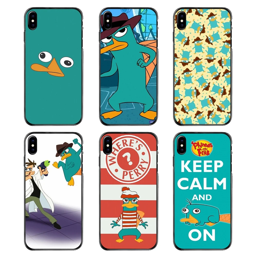 Аксессуары Чехлы для LG G6 L90 V20 Nexus 5X 6P K10 Moto E E2 E3 G G2 G3 G4 G5 PLUS X2 Play Cartoon Perry Platypus Art |