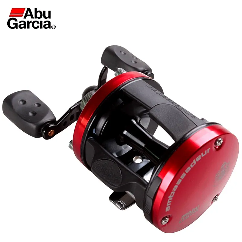 Original Abu Garcia Ambassadeur SX Drum Fishing Reel 6600/6601 3+1BB 5.3:1 Baitcasting Fishing Reel 5.6kg Drum Round Coil Wheel