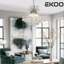 EKOO Crystal Living Room Lamp lustres de cristal pendant Light for Bedroom, Hotel, Dining Room EKOO Crystal Living Room Lamp lustres de cristal pendant Light for Bedroom, Hotel, Dining Room