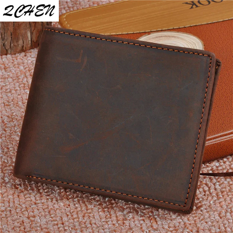 2019 Vintage Crazy Horse Handmade Leather Men Wallets Multi-Functional Cowhide Coin Purse Genuine Leather Wallet For Men 209 2019 Vintage Crazy Horse Handmade Leather Men Wallets Multi-Functional Cowhide Coin Purse Genuine Leather Wallet For Men 209