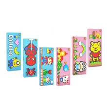 Маленькая частица Diy собрать пенал коробка действие фильм куклы алмаз развивающий конструктор модели строительные блоки игрушки для детей