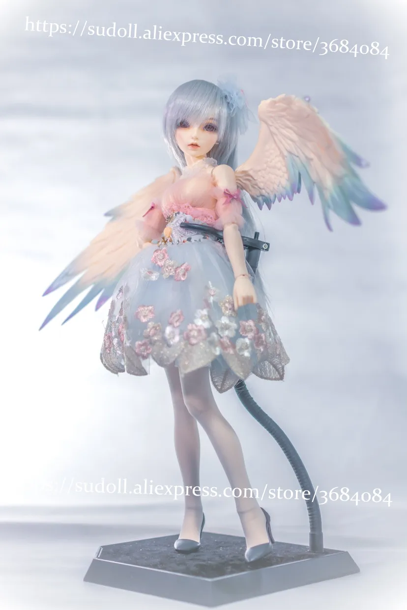 SuDoll 1/4 BJD SD кукла девушки смолы голый Неокрашенный тело кукла+ глаза милые игрушки высокого качества лошадь