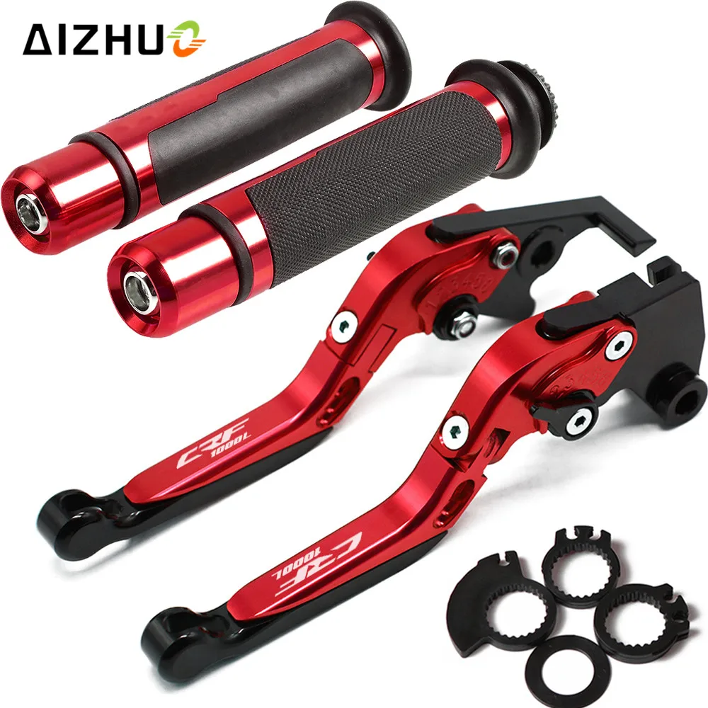 For HONDA CRF1000L AFRICA TWIN CRF 1000L 2015 2016 2017 2018 Motorcycle Brake Clutch Lever Extendable Hand Grip Handlebar | Автомобили и