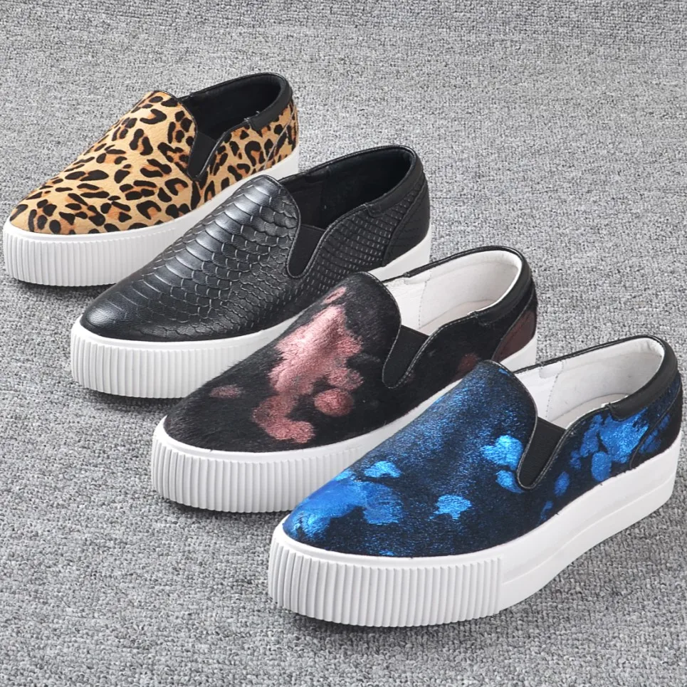 

European Design 2016 New Arrival Spring Flat Casual Shoes Comfortable Lady Brand Student Genuine Leather Leisure Shoes ML2614