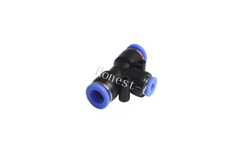 

Push to Connect Fitting 8mm-8mm-4mm OD Tube Pneumatic Tee Union Air Coupler