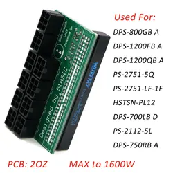 PCI-E 6Pin блок питания сервера с 10x 6Pin портом для добычи