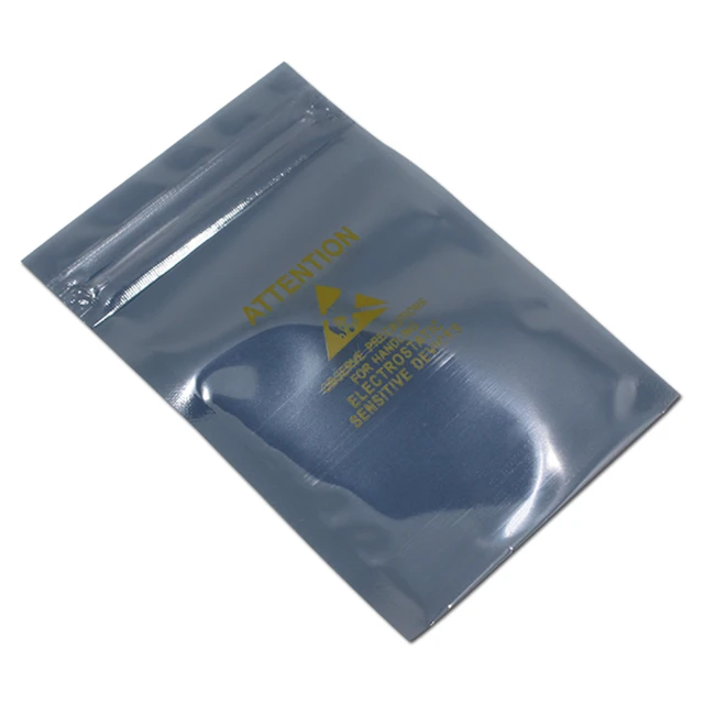 200pcs Lot Multi Sizes Zip Lock Self Seal Anti Static Bag With 200pcs Lot Multi Sizes Zip Lock Self Seal Anti Static Bag With Printed Logo Esd
