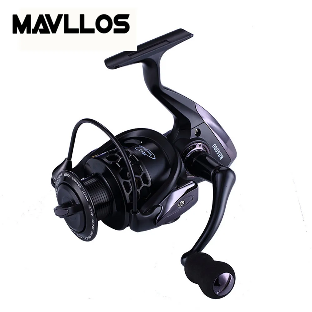 Mavllos 13BB سرعة نسبة 5.1: 1 المياه المالحة الكارب الصيد بكرة 1000 3000 5000 CNC عملية مقبض معدني الغزل بكرة لفائف Mavllos 13BB سرعة نسبة 5.1: 1 المياه المالحة الكارب الصيد بكرة 1000 3000 5000 CNC عملية مقبض معدني الغزل بكرة لفائف