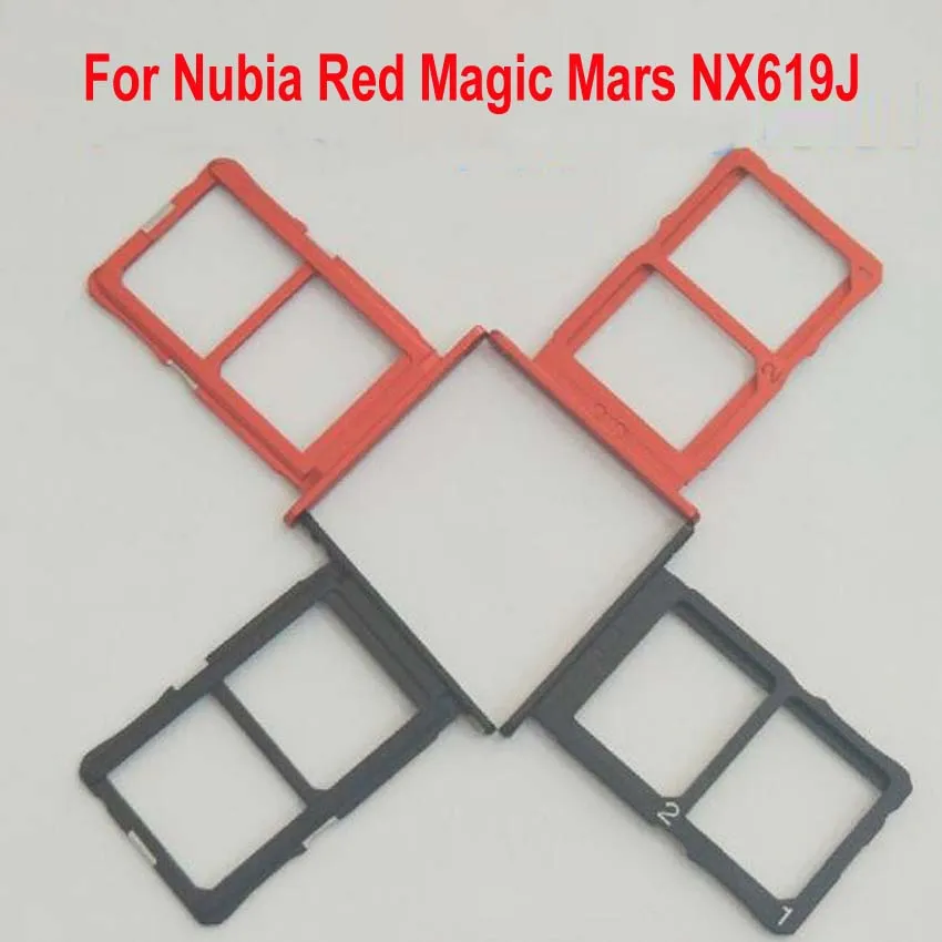 Оригинальный слот для sim карты держатель ZTE Nubia red magic mars nx619j RedMagic2 сменный гибкий