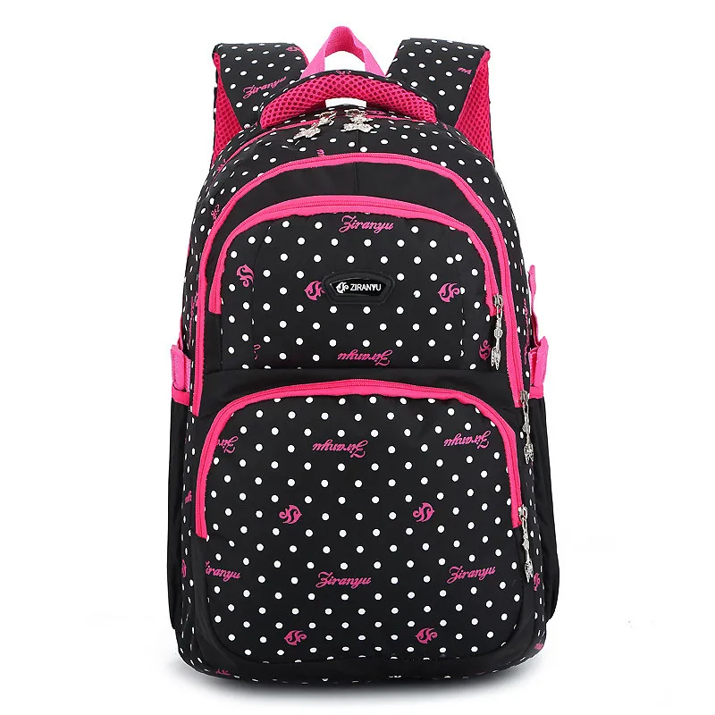 melhor Newset Sacos De Escola Para Adolescentes Mochila Schoolbag Poliéster Moda dots Meninas e Meninos Mochilas Sacos das Crianças Do Bebê de Alta Qualidade