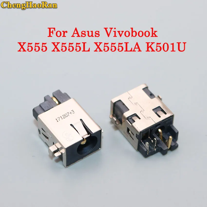 ChengHaoRan DC Jack Power Socket Charging Connector Port For Asus Vivobook X555 X555L X555LA X555LN K501U V301 V301L V301LA