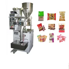 Small potato chips snack/ plastic particles back sealing sachet packing machine