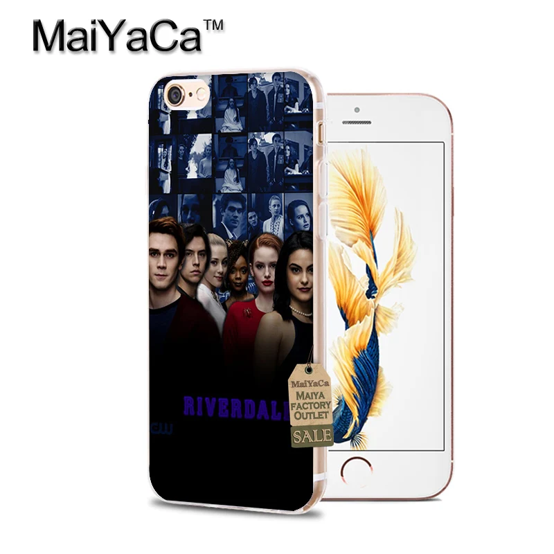 Прозрачный Мягкий ТПУ чехол для телефона MaiYaCa tv riversale Jughead Jones для iPhone 8 7 6 6S Plus XS XR 5S SE 5C Чехол - Цвет: 17