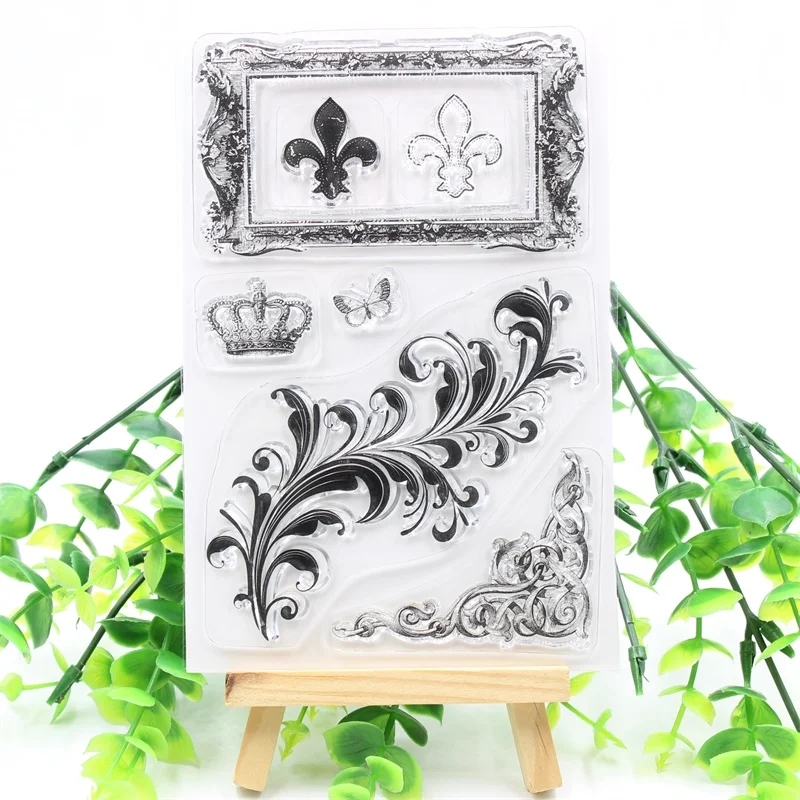 

ZFPARTY Vine Transparent Clear Silicone Stamp for DIY scrapbooking/photo album Decorative card making