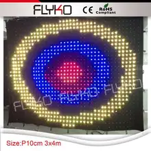 Занавеска дисплей светодио дный мягкий светодиодный xxx видео светодио дный светодиодный видео занавес