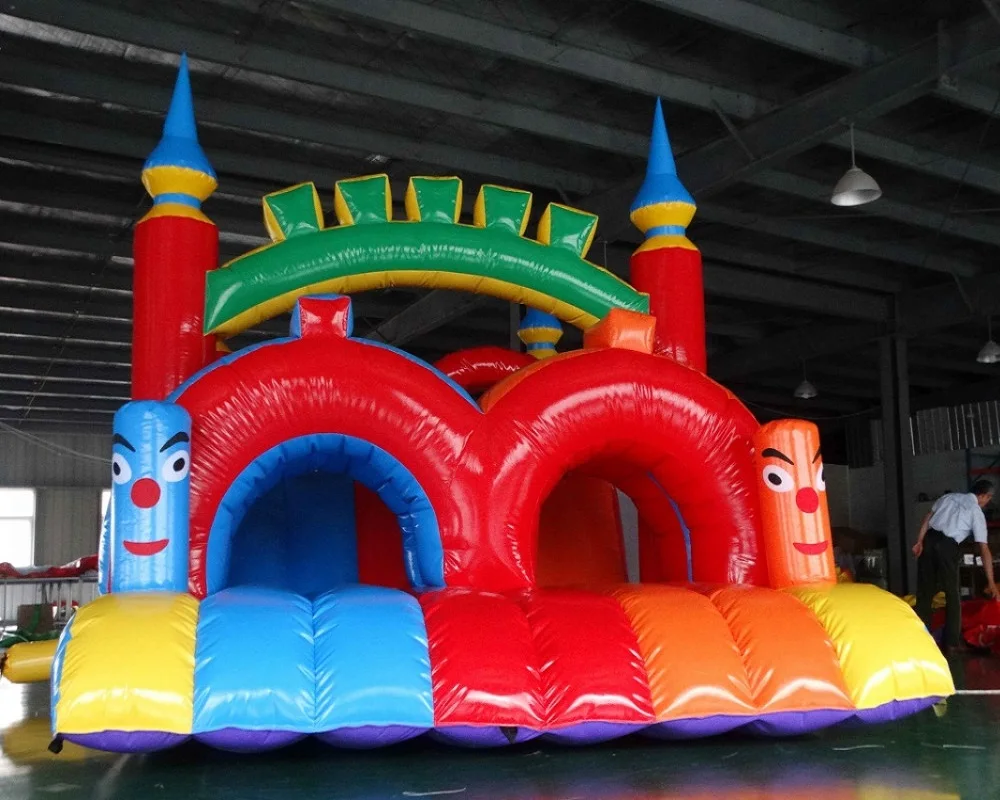 

Factory Price Giant Inflatable obstacle castle Bouncey castle Commercial PVC Inflatable castle china