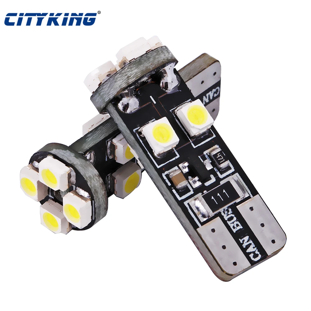50 шт./лот canbus T10 8SMD 3528 1210 LED Canbus No OBC Error 194 168 W5W светодиодная интерьерная лампа |