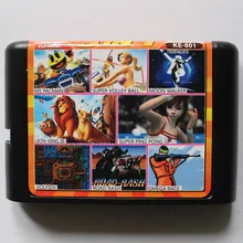 Ke801 супер игра 8 в 1 16 бит MD карточная игра для Sega 16bit игры