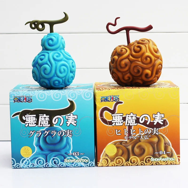 

New 2017 12cm One Piece Chopper & Ddard Negate Devil Fruit PVC Action Figure Model Toys Free Shipping
