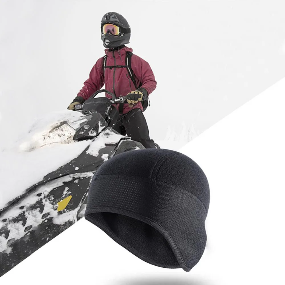 Наружная велосипедная Кепка ветрозащитная морозостойкая термальная Кепка для езды на мотоцикле MTB для езды на лыжах шляпа 55~ 60 см dsrn