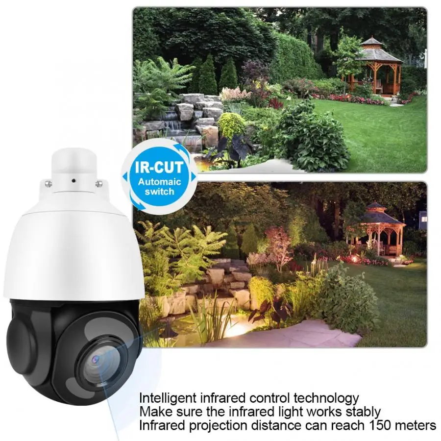 Безопасности Камера 5MP Super HD камера для видеонаблюдения Купольная Камера 30X Оптический зум 4-в-1 видеорегистратор AHD TVI CVI/CVBS NTSC PAL