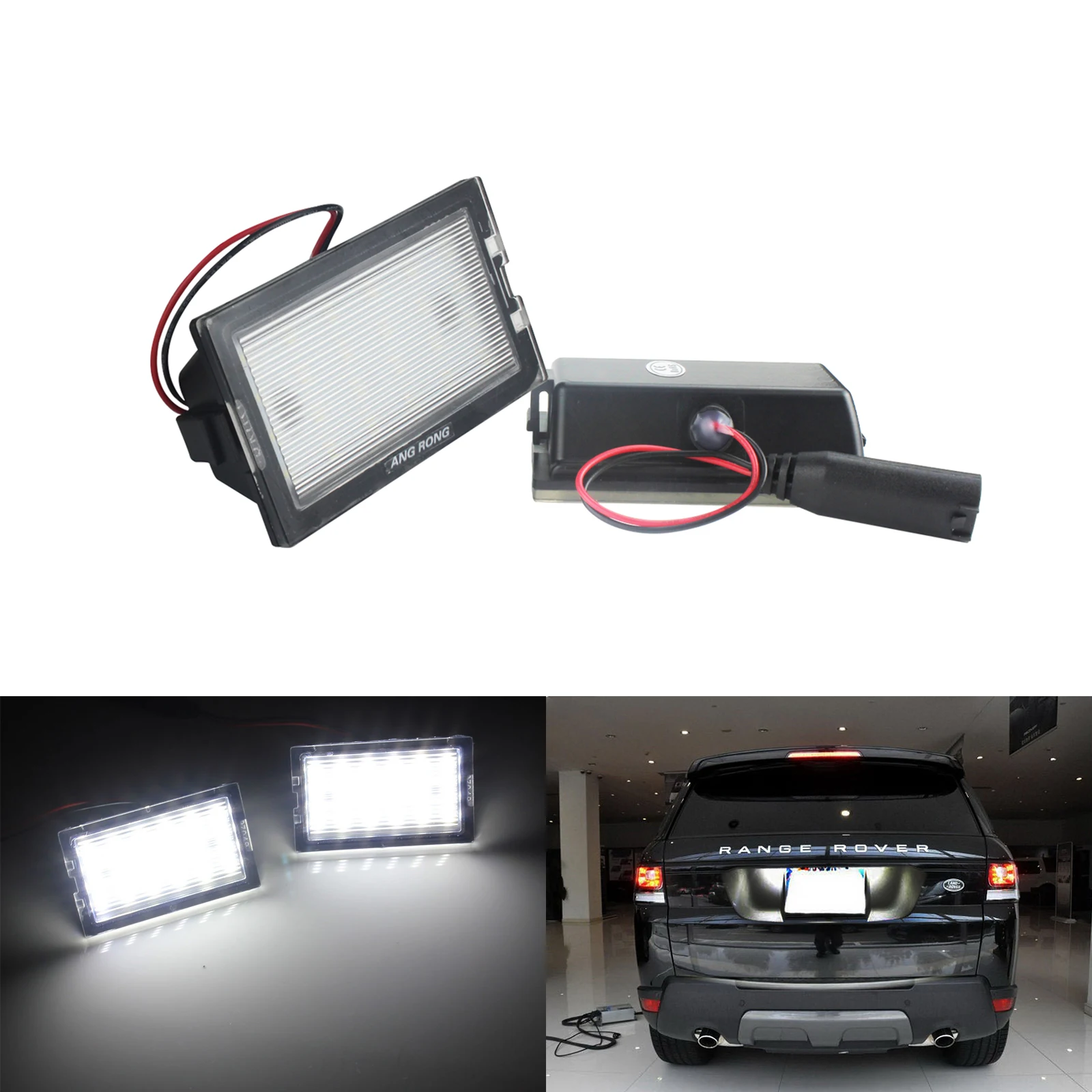 range rover l322 number plate bulb