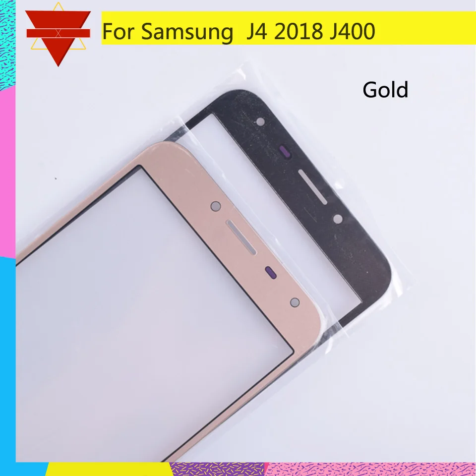 10 шт./лот для samsung Galaxy J4 J400 SM-J400F J400F/DS J400G/DS J400G сенсорный экран передний внешний стеклянный сенсорный экран объектива