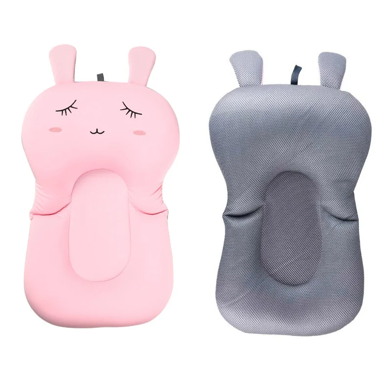 Baby Bath Support Pad Portable Air Cushion Bed Non-Slip Bathtub Mat