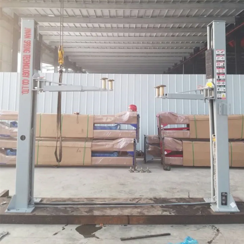 

4t 2 post hydraulic lift with adjustable adapter