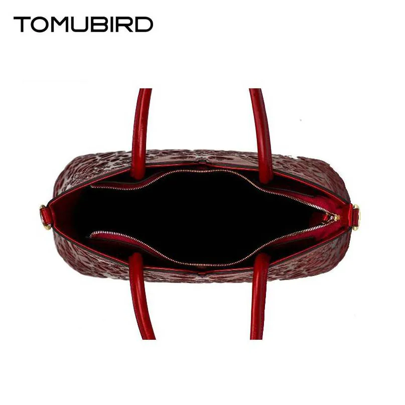 TOMUBIRD женская сумка из натуральной кожи модные сумки женские дизайнерские