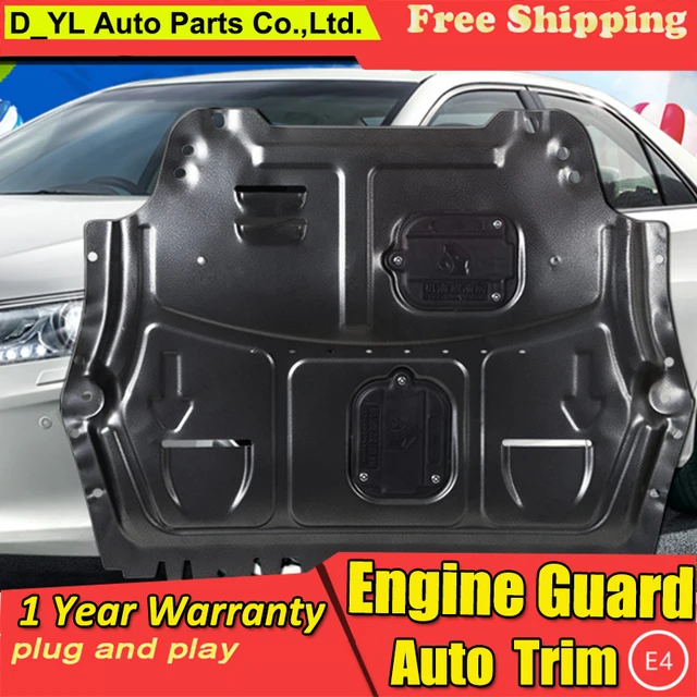 car styling For Toyota Vios 2010 2017 Plastic alloy material engine