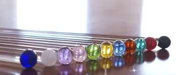 

New Arrive Colored Cocktail Drink Glass Mixer Rod Bar Puddler Muddler Stirring Mixing sticks Ladle Stirrer