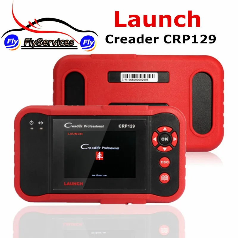 Original Launch Creader CRP129 OBDII EOBD Code Scanner Update Online Function As LAUNCH VIII Diagnostic For 4 System |