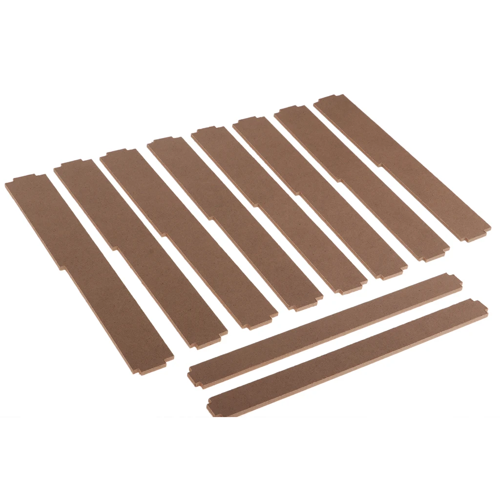 4 Steps Wooden Pigment Rack Organizer Paint Bottle Brushes Storage Holder