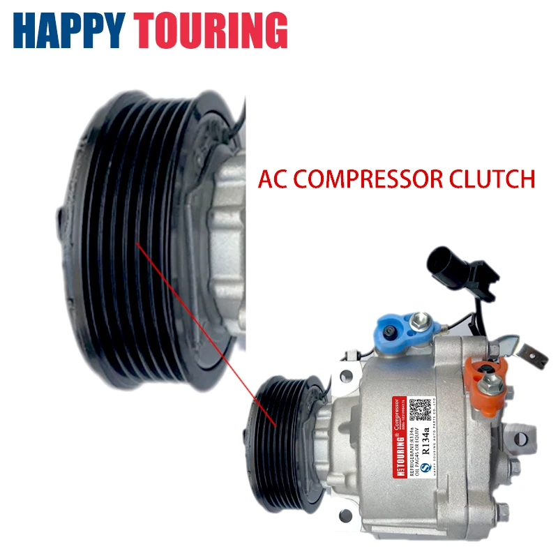 For 2008-2015 Mitsubishi Outlander AC Compressor /& A//C Clutch DAC