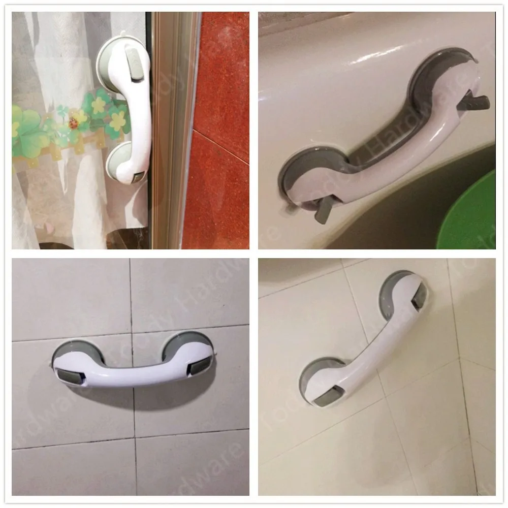 SET OF 2 SUPPORT GRAB HANDLE SUCTION BATH SHOWER DISABILITY AID SAFETY