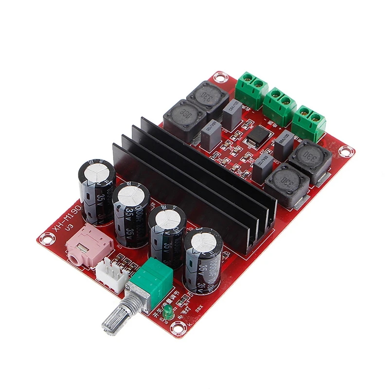 

TPA3116D2 2x100W 2 Channel Digital Amplifier Audio Board 12-24V DIY Module Drop Shipping Support