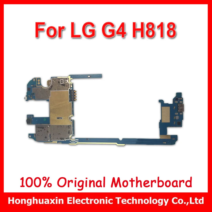 

32GB for LG G4 H818 mainboard Original unlocked for LG G4 H818 Motherboard Completely Logic Boards system Compatible with H818P