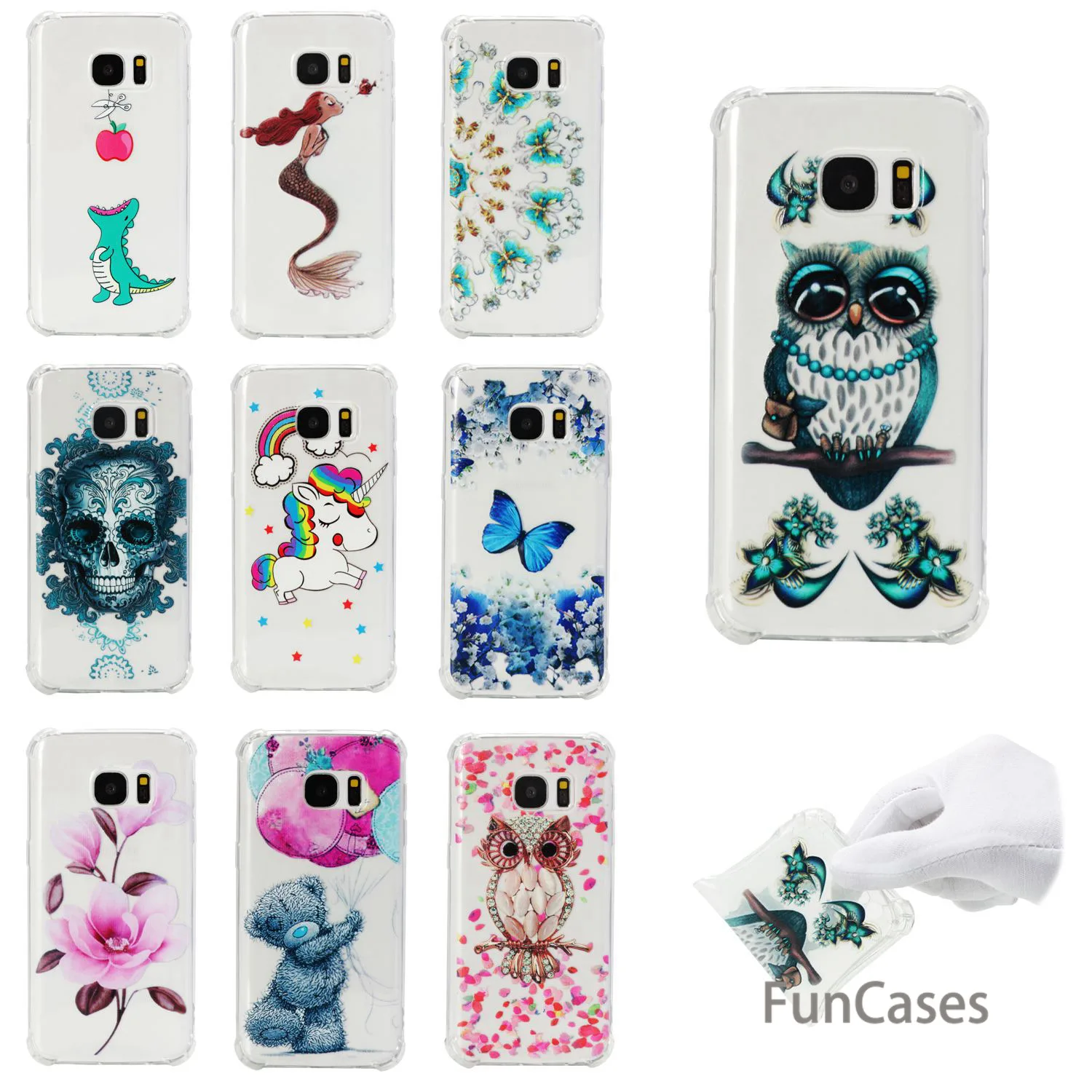 Owl Phone Case sFor Estuche Samsung S7 Soft TPU Phone Case Kryty Glitter Phone Accessory For Samsung Galaxy S7 Casa Aksesuar Tok Owl Phone Case sFor Estuche Samsung S7 Soft TPU Phone Case Kryty Glitter Phone Accessory For Samsung Galaxy S7 Casa Aksesuar Tok